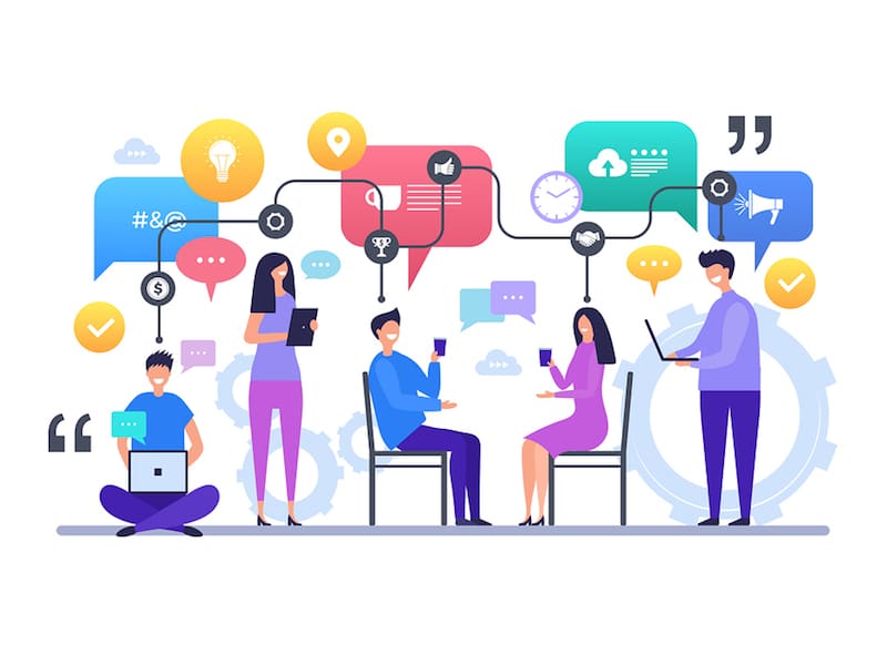 Communication Illustration